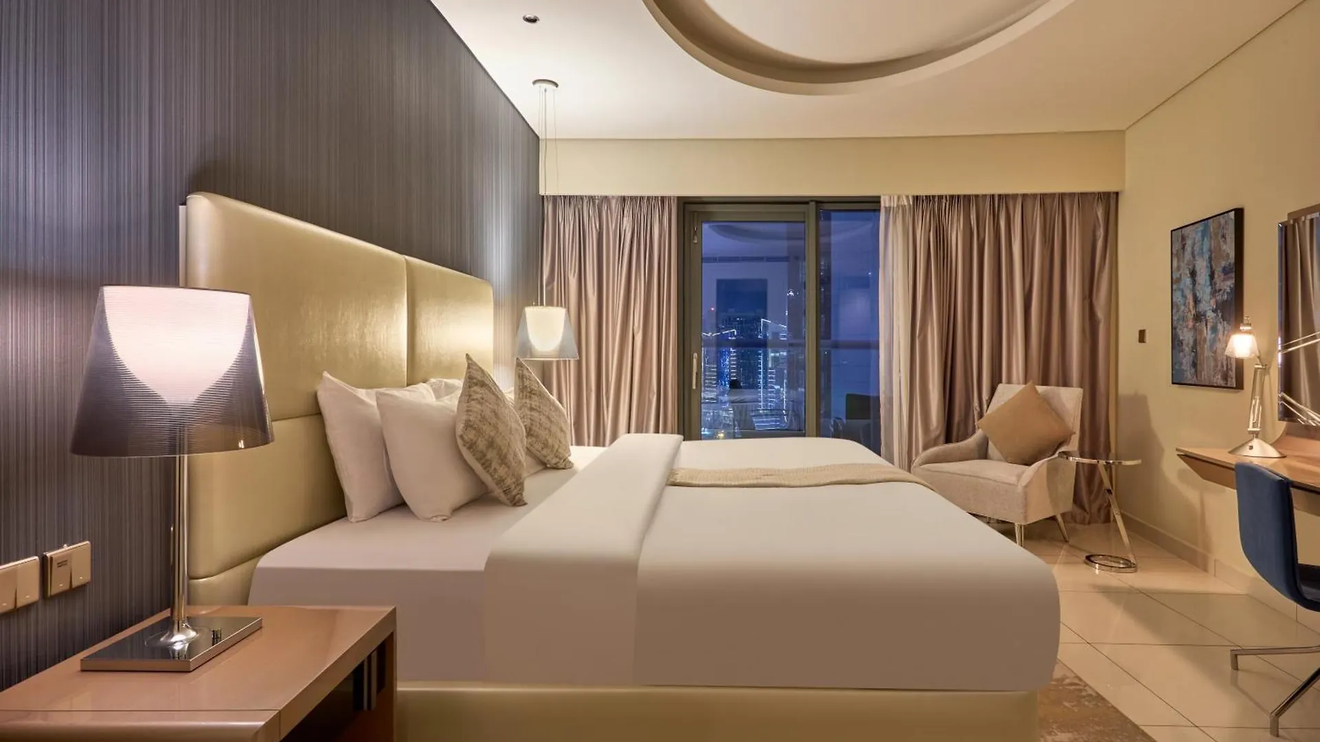 Spacious 2 Bedroom Apartment In Damac Towers By Paramount Dubai With Pool Gym Free Parking Sleeps 4 By Stayfinity