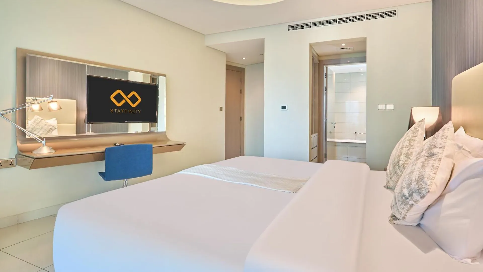 Spacious 2 Bedroom Apartment In Damac Towers By Paramount Dubai With Pool Gym Free Parking Sleeps 4 By Stayfinity